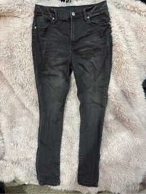Black Women's Slim Stretch Jeans